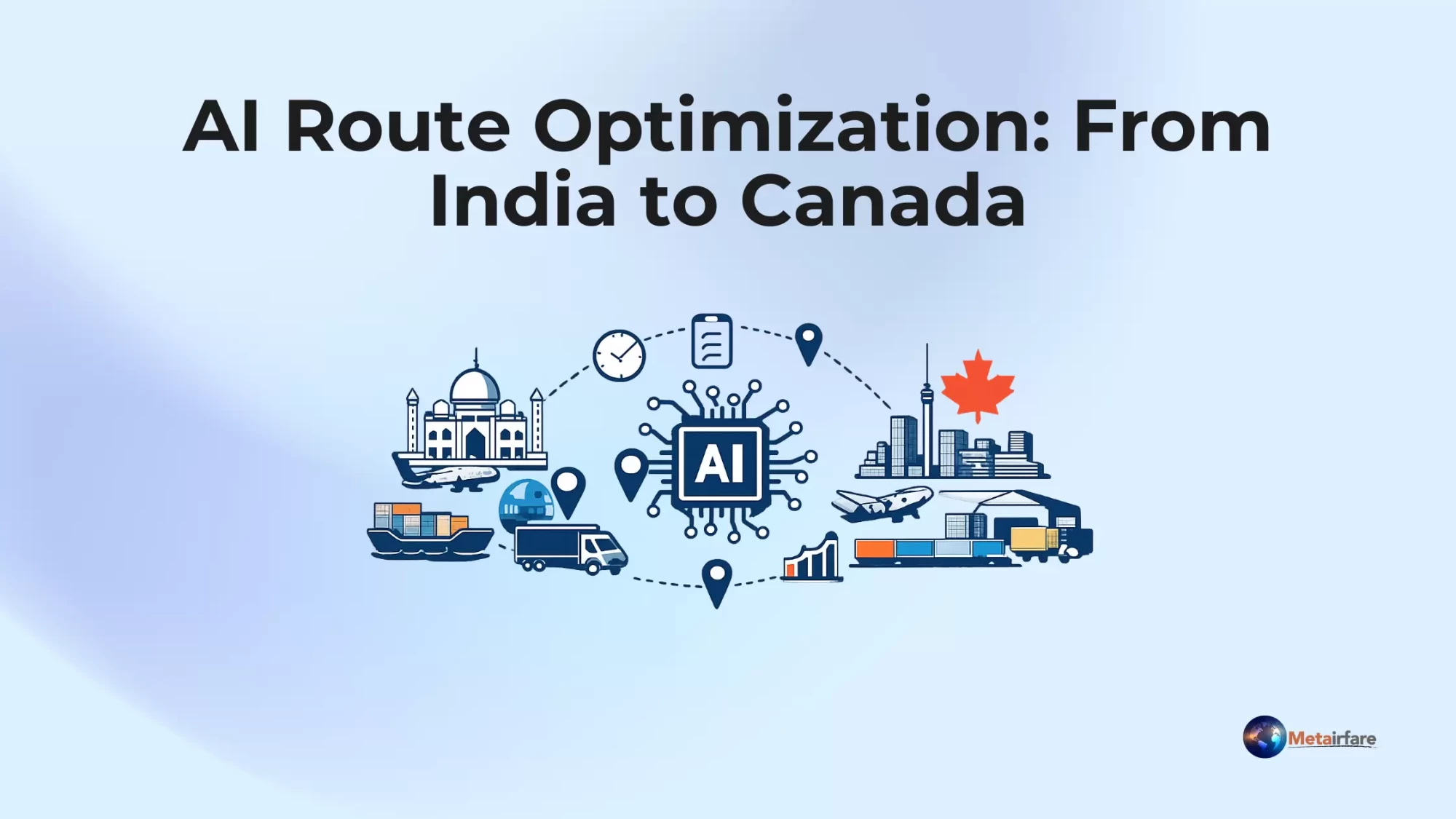 AI Route Optimization: From India to Canada
