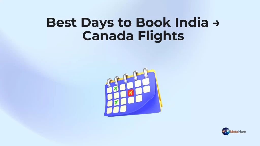 Best Days to Book India → Canada Flights